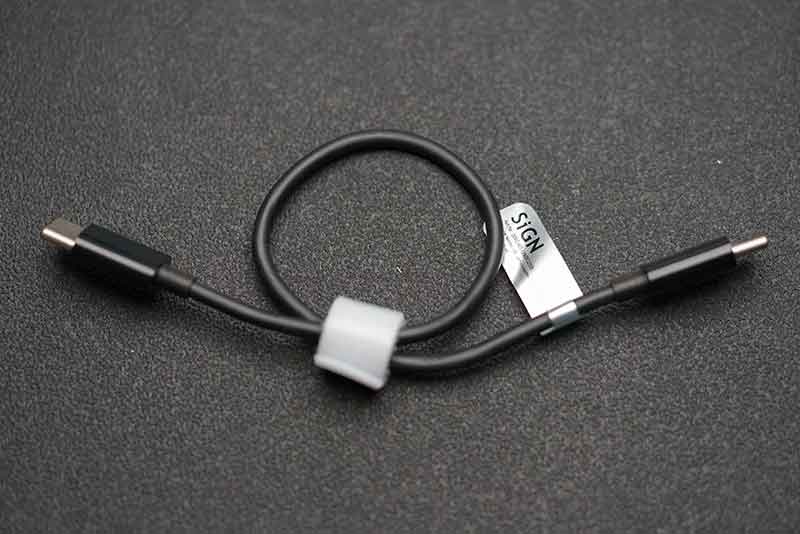 SiGN FAST CHARGING CABLE USB-C to USB-C 0,25m