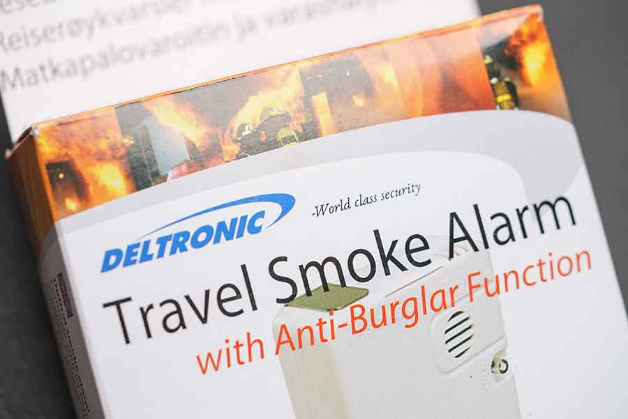 Deltronic Portable Burglar & Fire Alarm