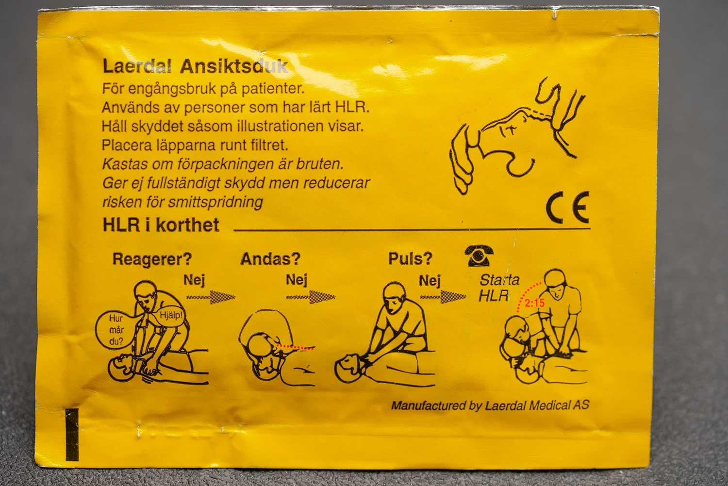 Laerdal Face Shield / Respiratory Sheet